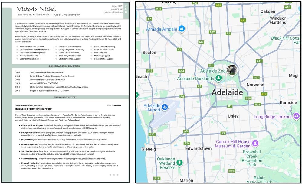 Resume Writing Service in Adelaide